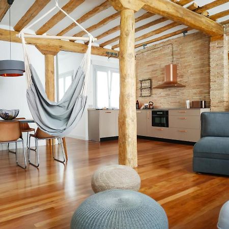 Lux Wood Loft With Air Con & Lift Apartment Logroño Exterior foto