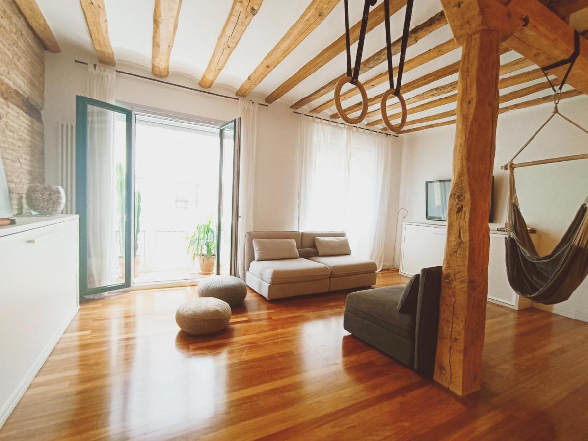 Lux Wood Loft With Air Con & Lift Apartment Logroño Exterior foto