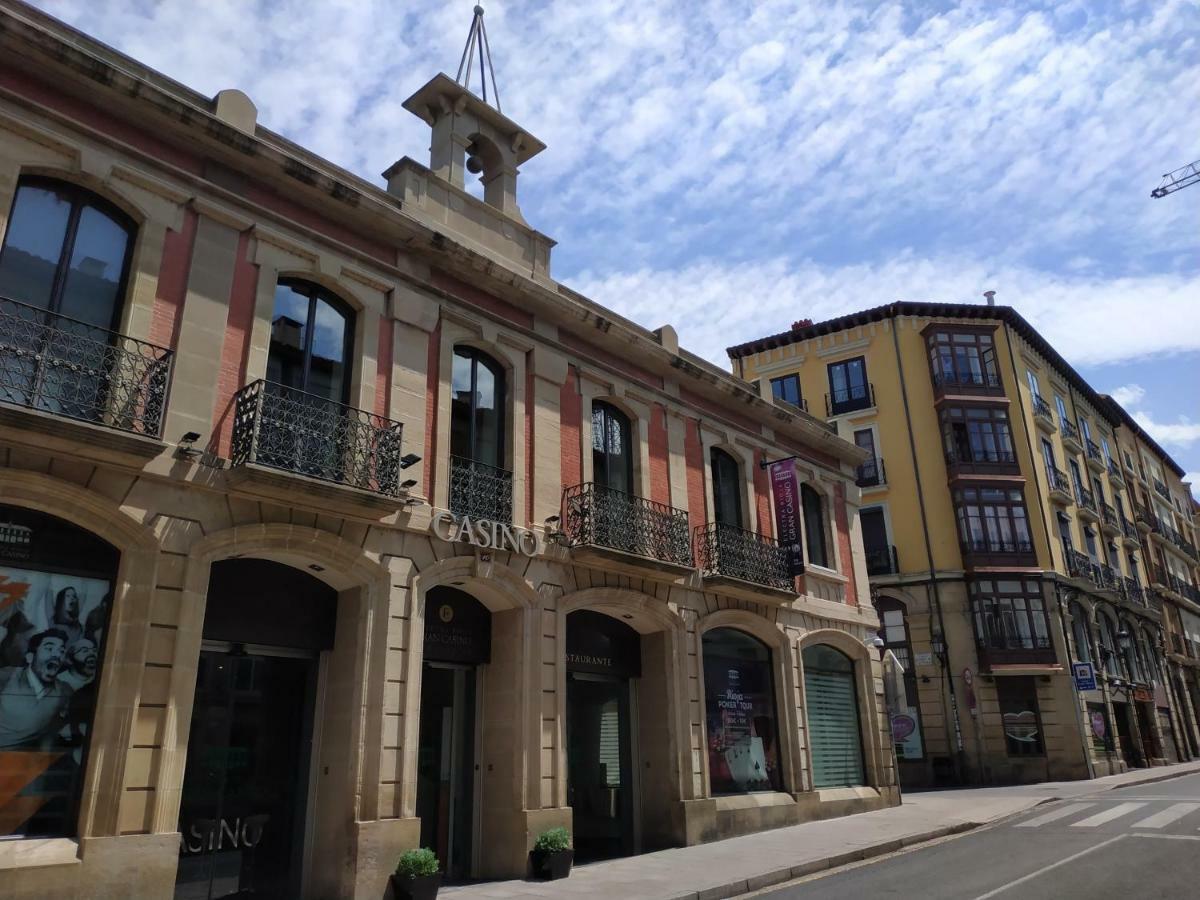 Lux Wood Loft With Air Con & Lift Apartment Logroño Exterior foto